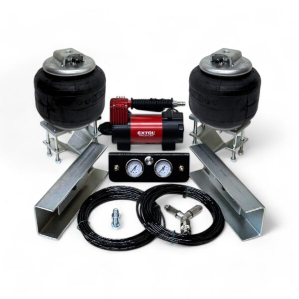MB Sprinter/VW Crafter RWD dual-circuit air suspension kit with compressor