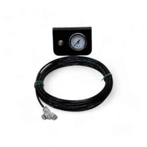 Universal manometer panel with nvalve and air hose