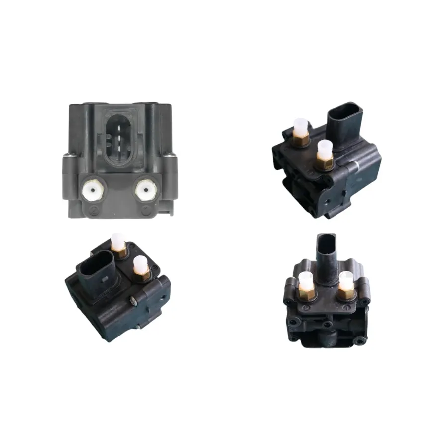 Air suspension valve block